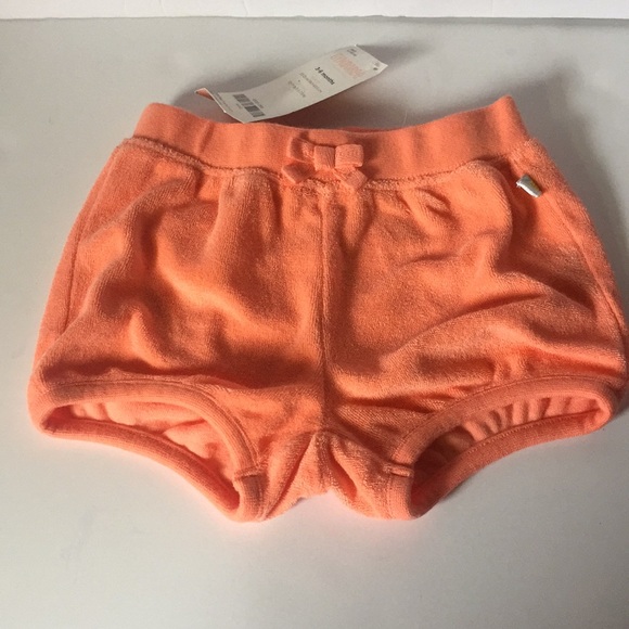 Gymboree light orange shorts size 3-6  NWT - Picture 1 of 7
